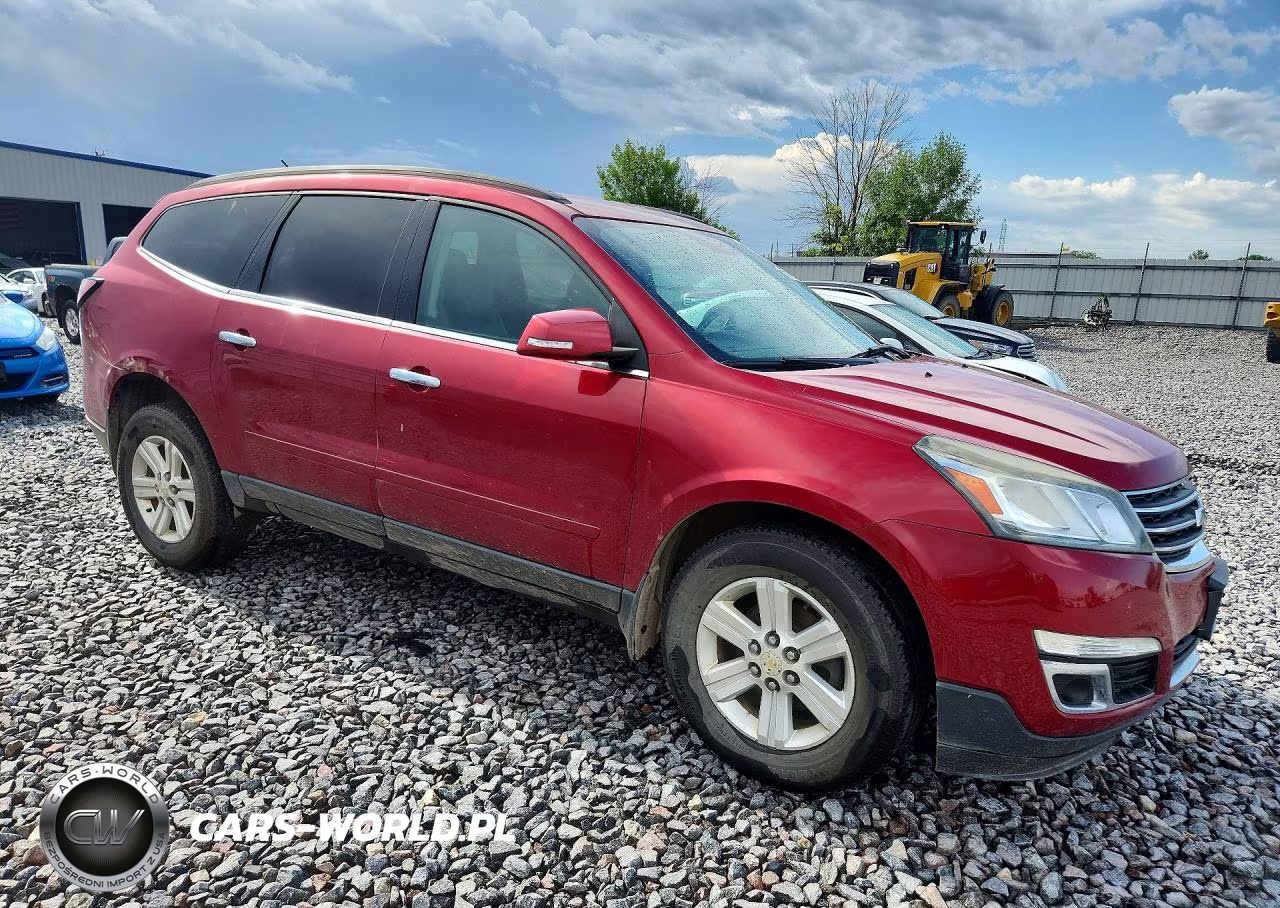 2013 Chevrolet Traverse Lt VIN:1GNKVJKD9DJ123674 - 4