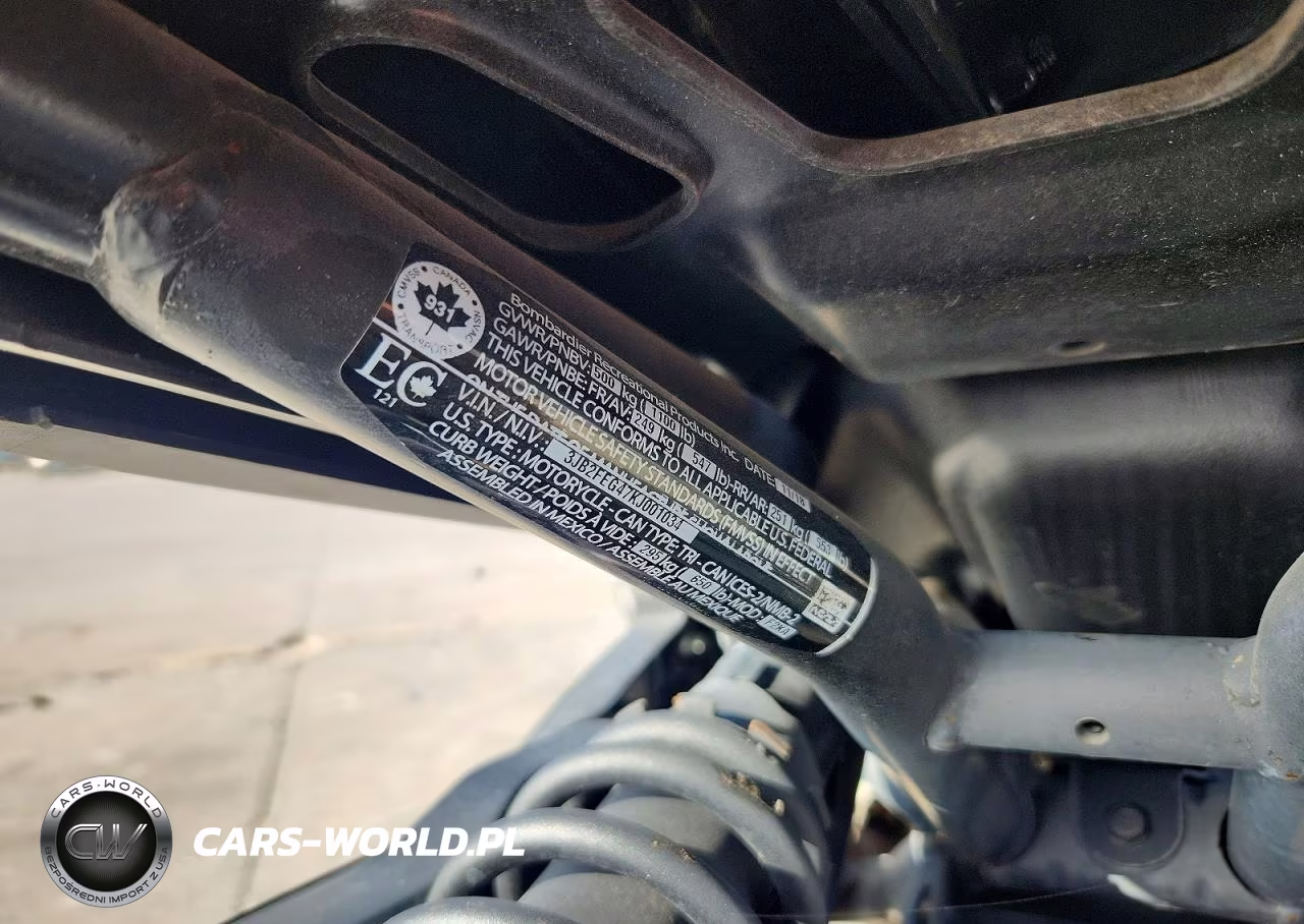 2019 Can-Am Ryker VIN:3JB2FEG47KJ001034 - 9