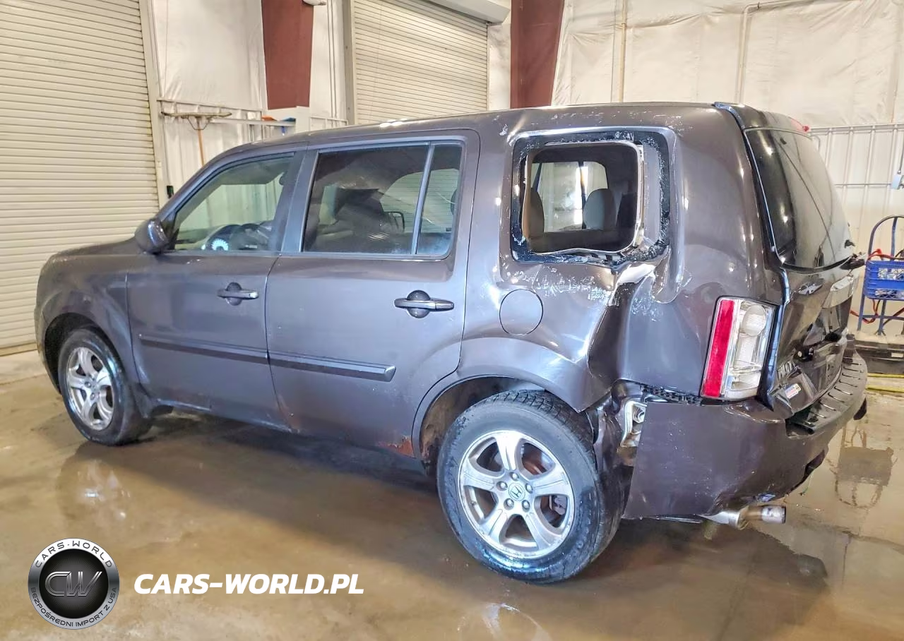 2014 Honda Pilot Ex VIN:5FNYF4H48EB016455 - 2