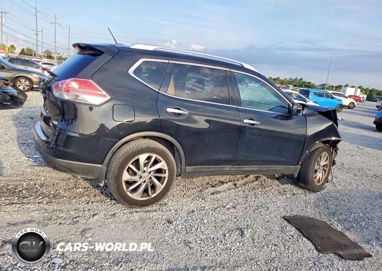 2014 Nissan Rogue Sl VIN:5N1AT2MT6EC794869 - 3