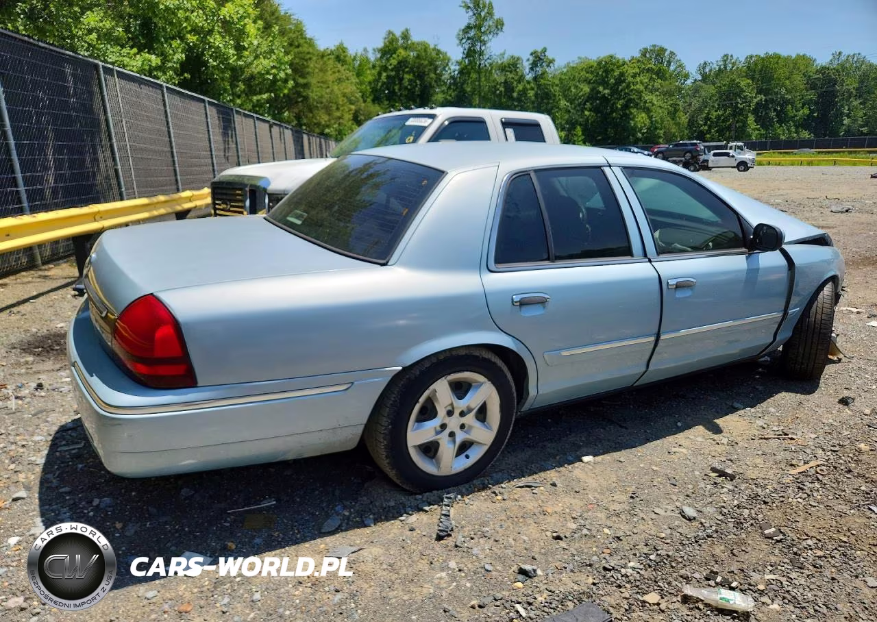 2008 Mercury Grand Marquis Gs VIN:2MEFM74V78X640537 - 3