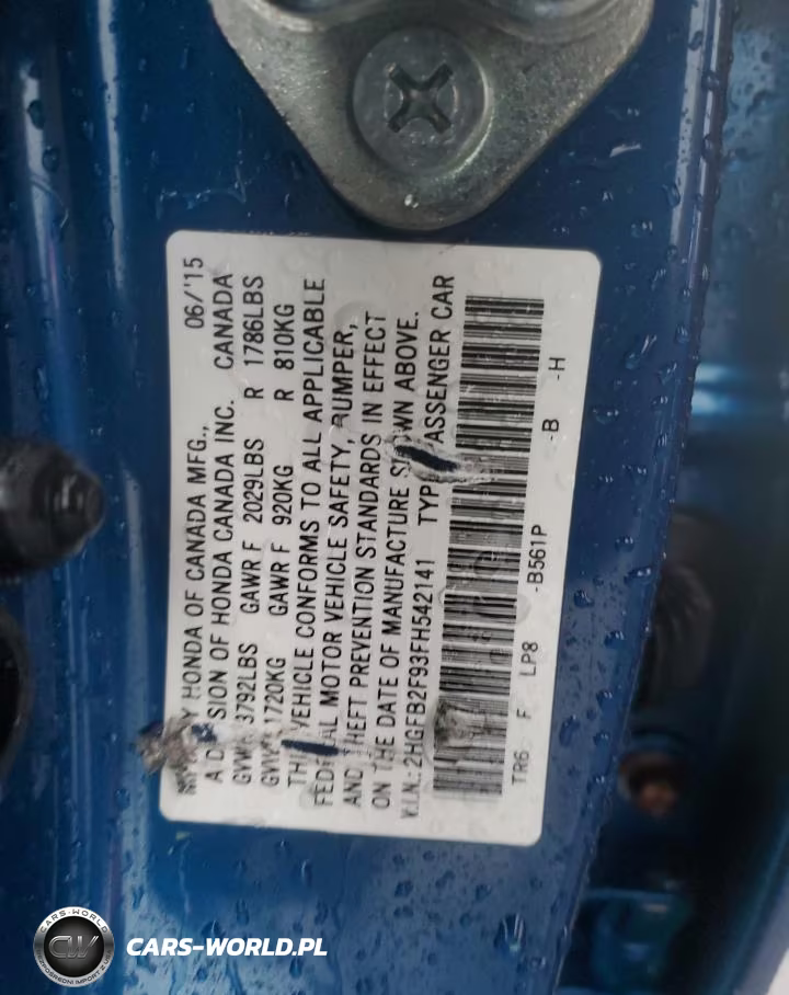 2015 Honda Civic Exl VIN:2HGFB2F93FH542141 - 12