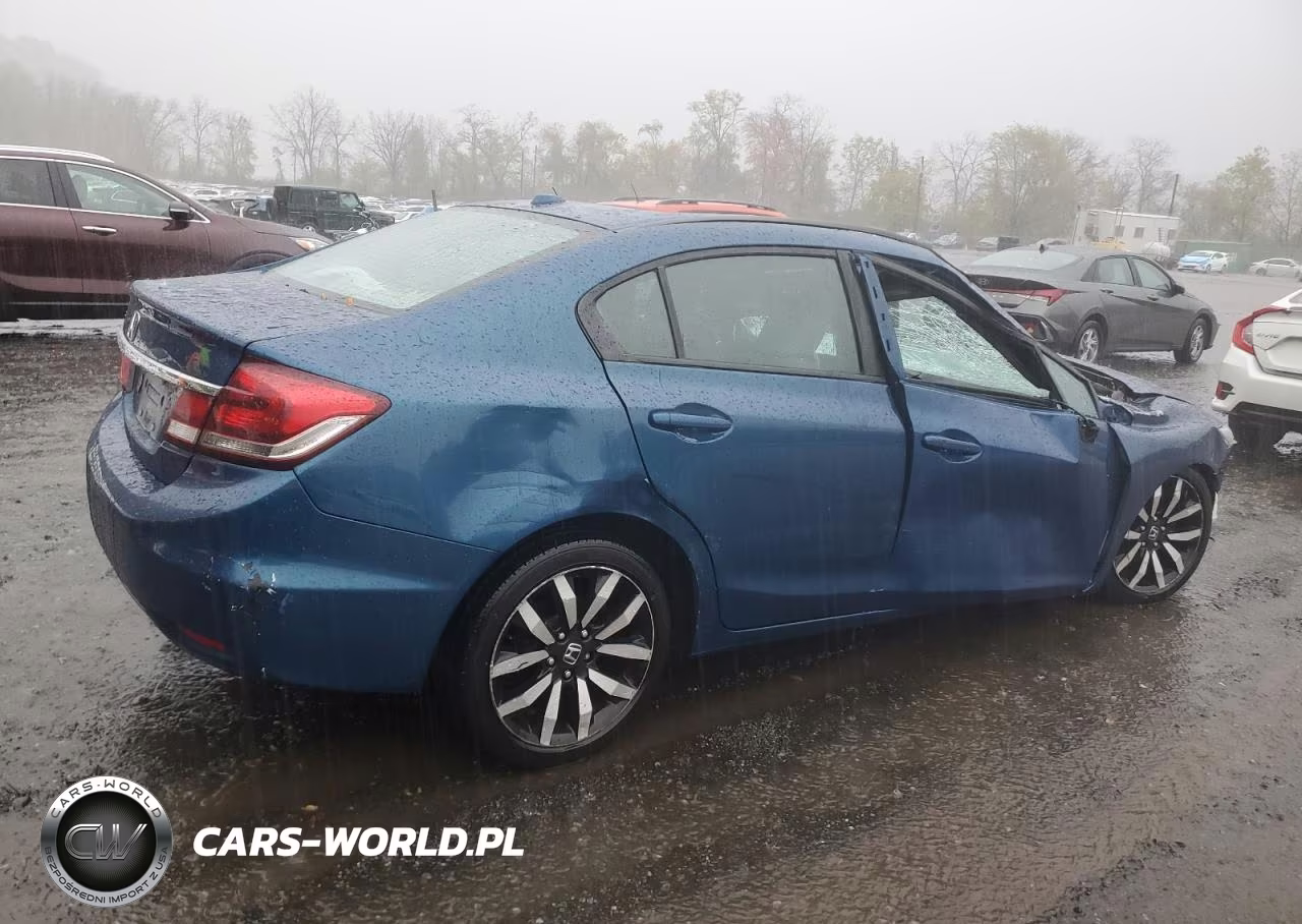 2015 Honda Civic Exl VIN:2HGFB2F93FH542141 - 3
