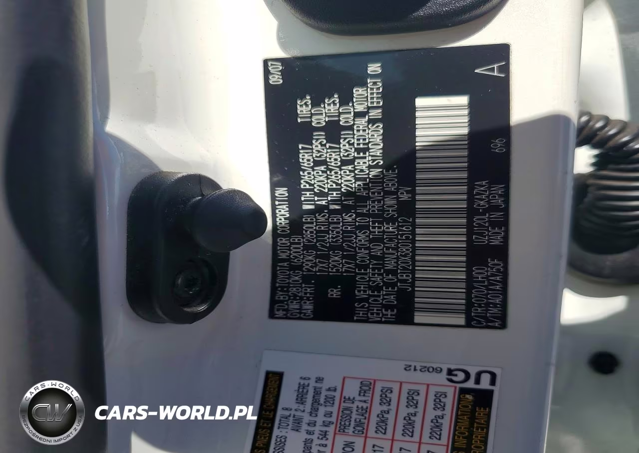 2008 Lexus Gx 470 VIN:JTJBT20X380151612 - 14