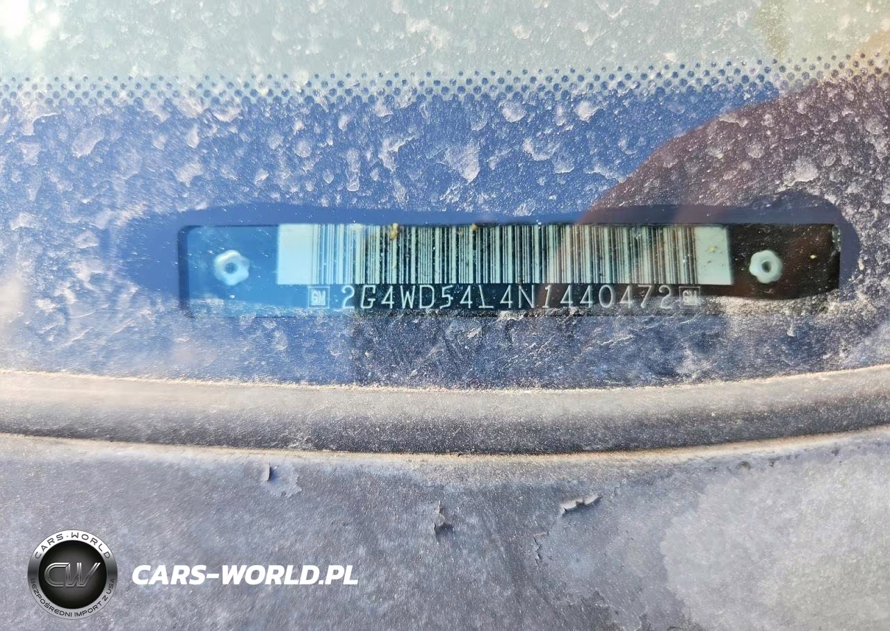 1992 Buick Regal Limited VIN:2G4WD54L4N1440472 - 12