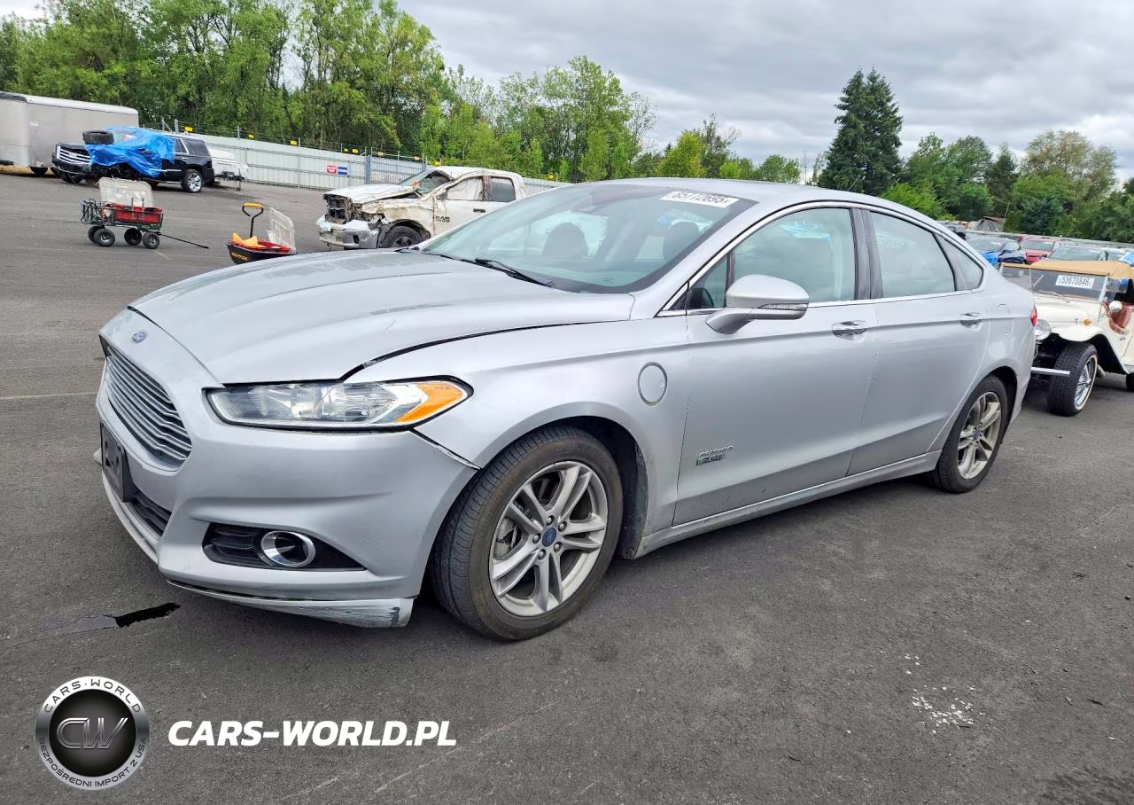 2015 Ford Fusion Titanium Phev VIN:3FA6P0SU6FR253604 - 1