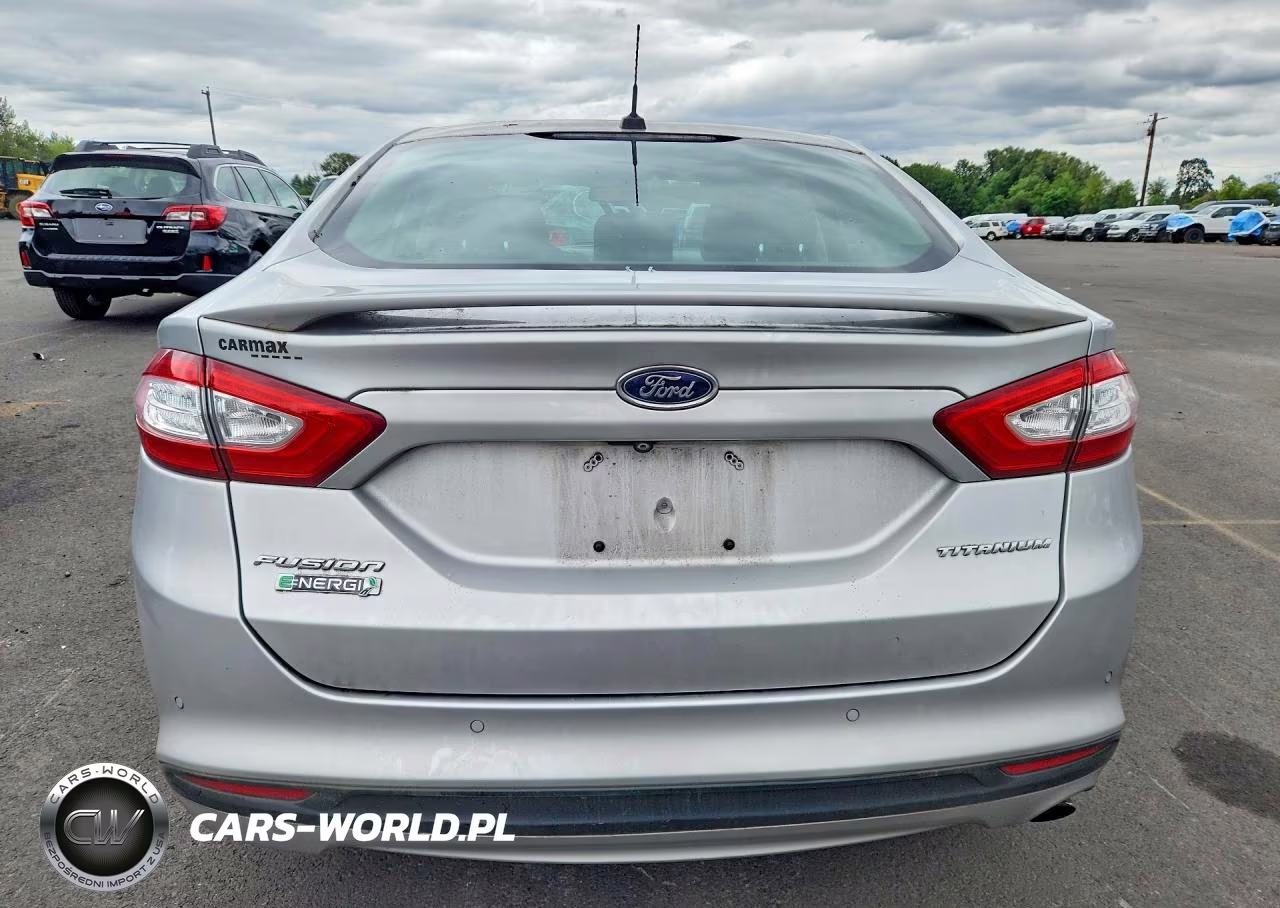 2015 Ford Fusion Titanium Phev VIN:3FA6P0SU6FR253604 - 6