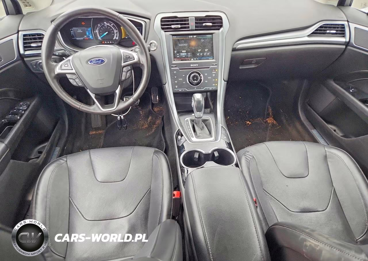 2015 Ford Fusion Titanium Phev VIN:3FA6P0SU6FR253604 - 8