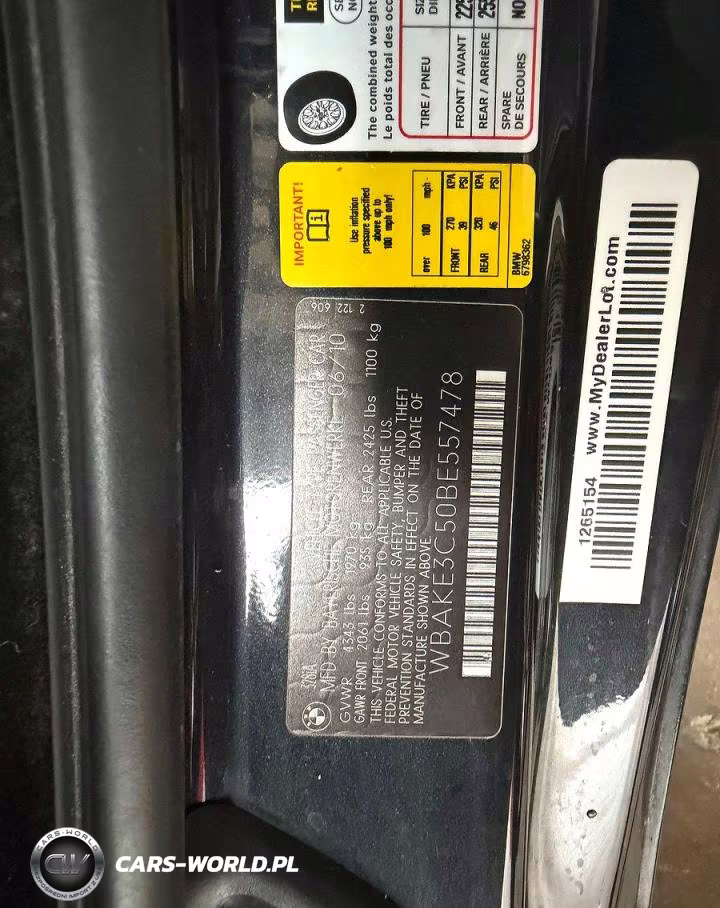 2011 BMW 328 I VIN:WBAKE3C50BE557478 - 10