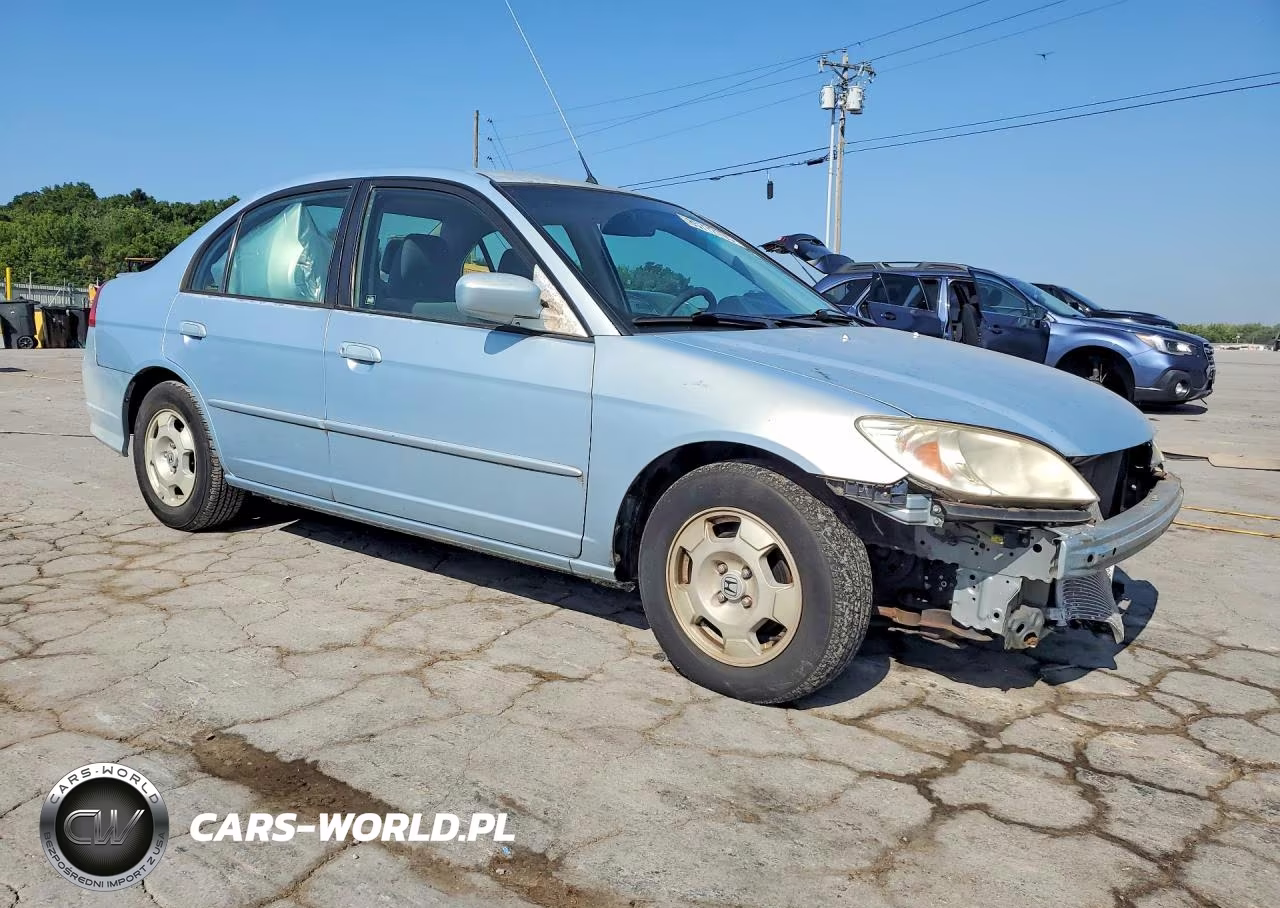 2005 Honda Civic Hybrid VIN:JHMES96655S011909 - 4