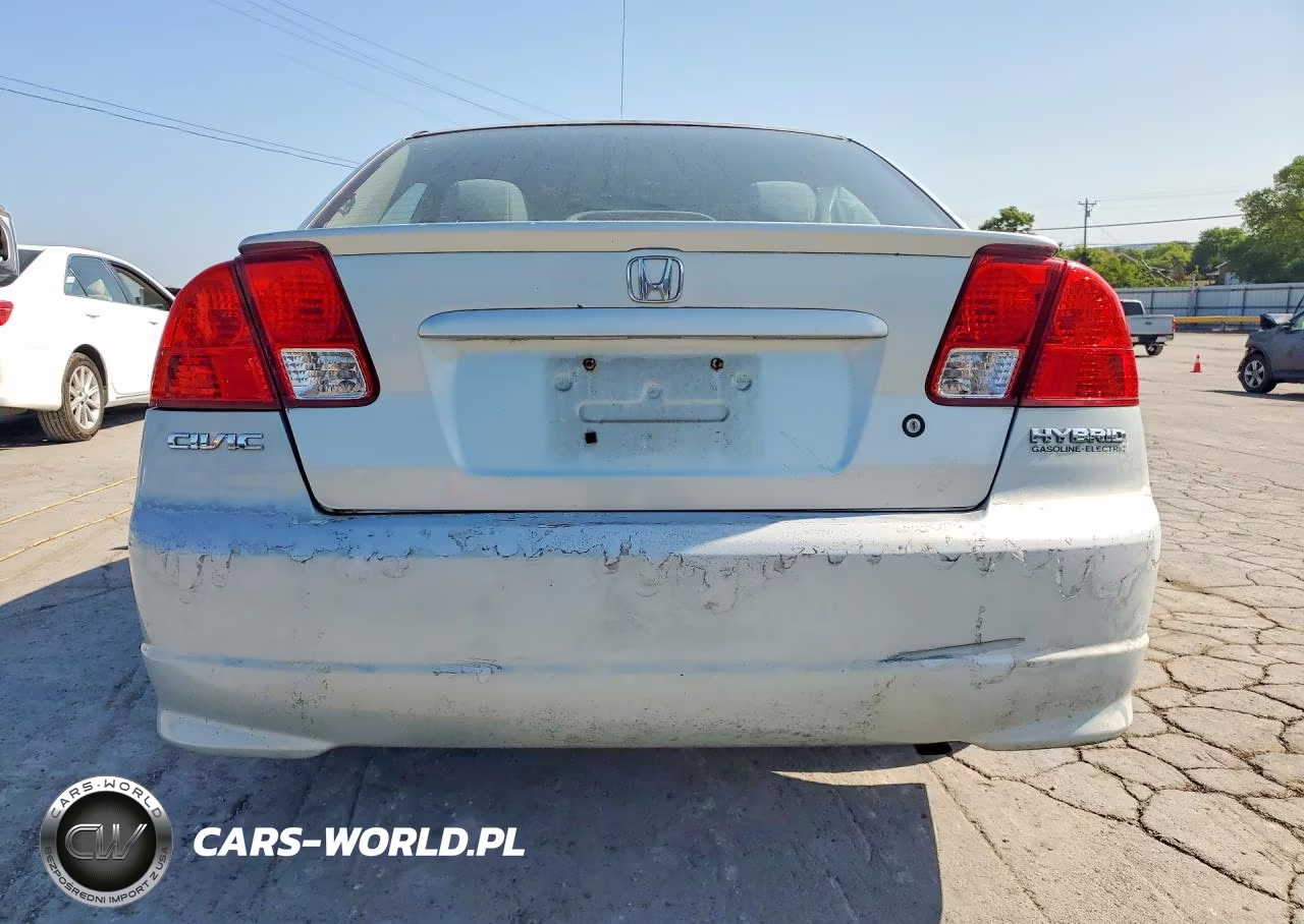 2005 Honda Civic Hybrid VIN:JHMES96655S011909 - 6
