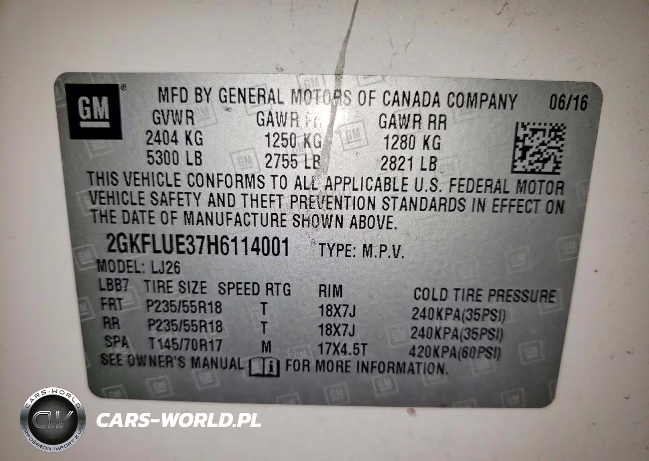 2017 GMC Terrain Slt VIN:2GKFLUE37H6114001 - 13