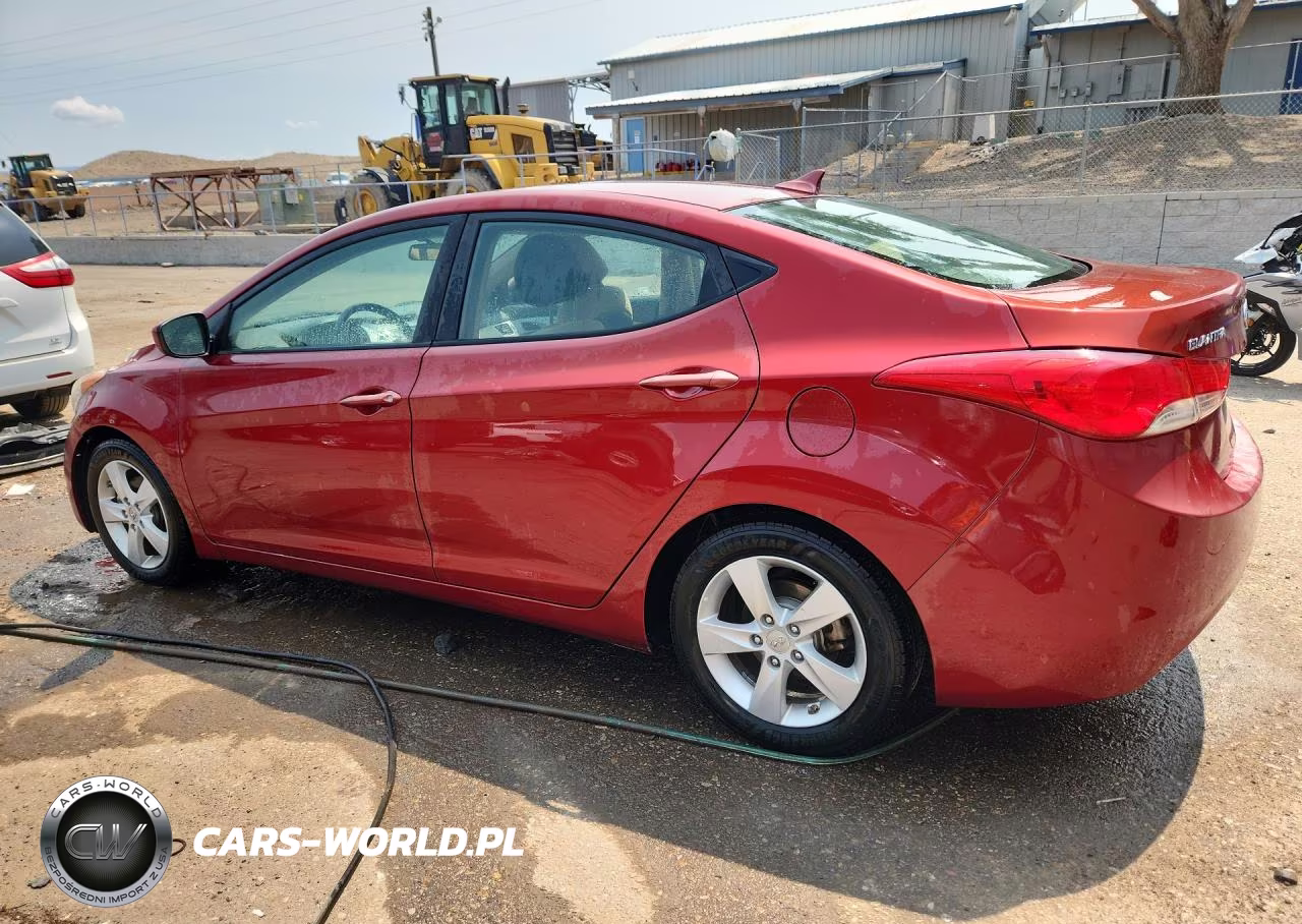 2013 Hyundai Elantra Gls VIN:5NPDH4AE9DH405780 - 2