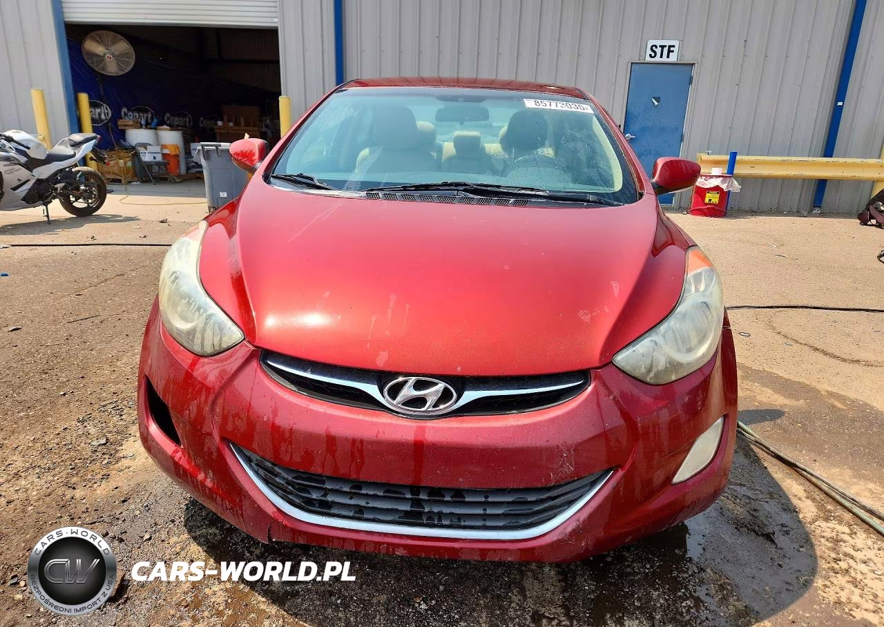 2013 Hyundai Elantra Gls VIN:5NPDH4AE9DH405780 - 5