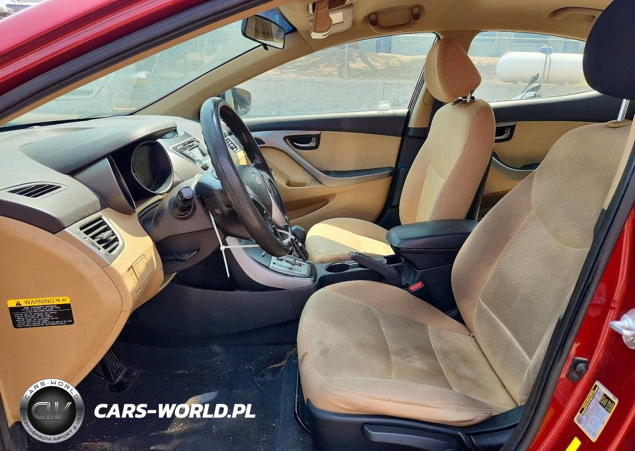 2013 Hyundai Elantra Gls VIN:5NPDH4AE9DH405780 - 7