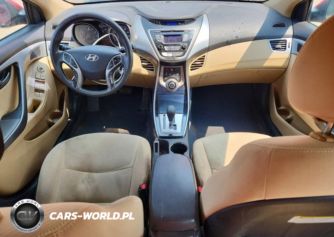 2013 Hyundai Elantra Gls VIN:5NPDH4AE9DH405780 - 8