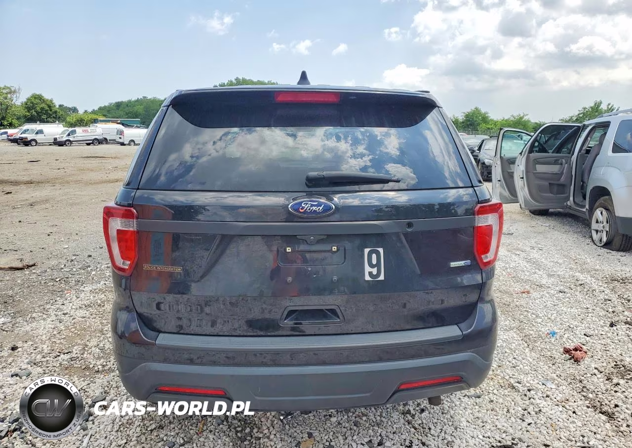 2019 Ford Explorer Police Interceptor VIN:1FM5K8AR6KGB44153 - 6