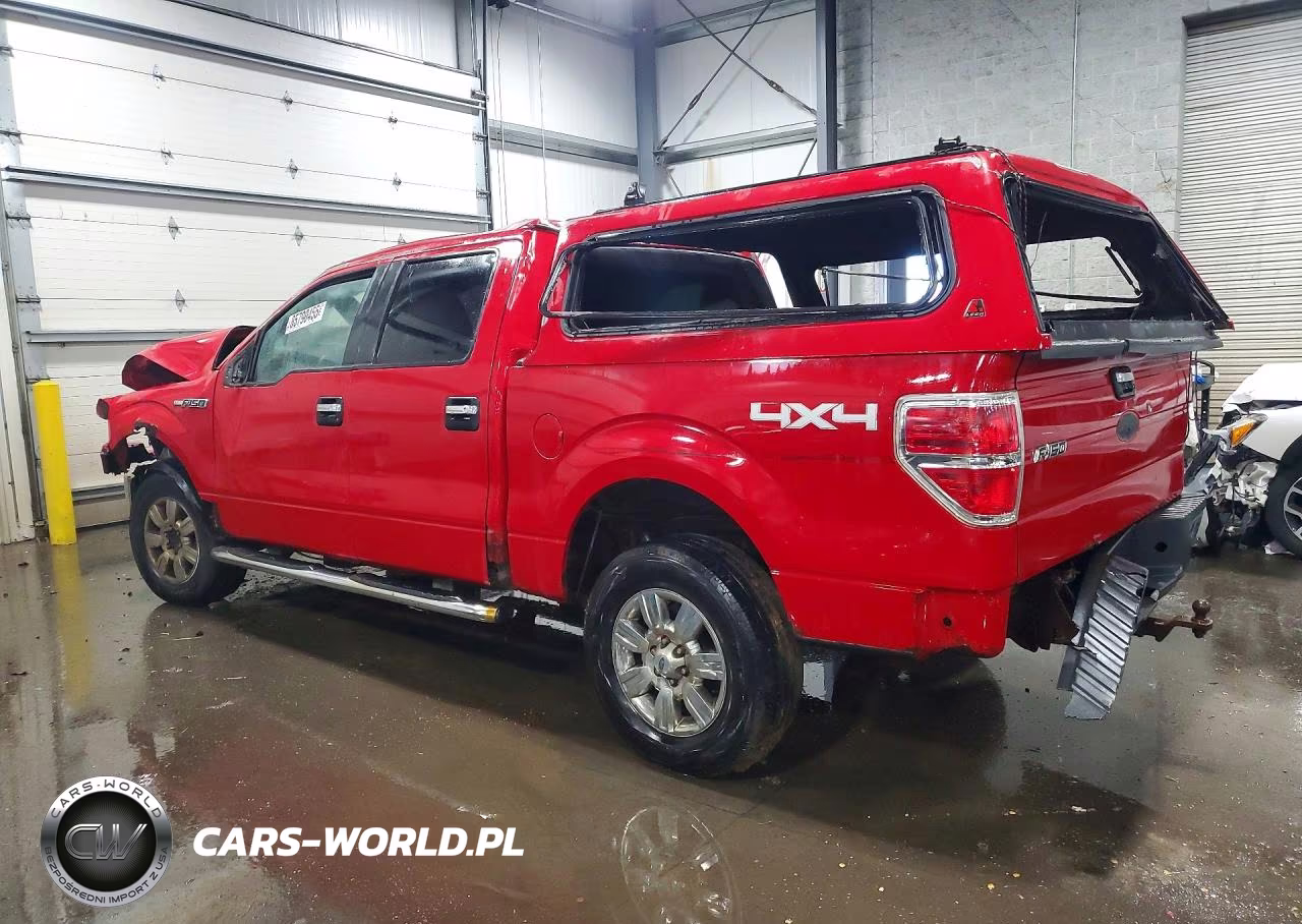 2010 Ford F150 Supercrew VIN:1FTEW1E86AFD33455 - 2