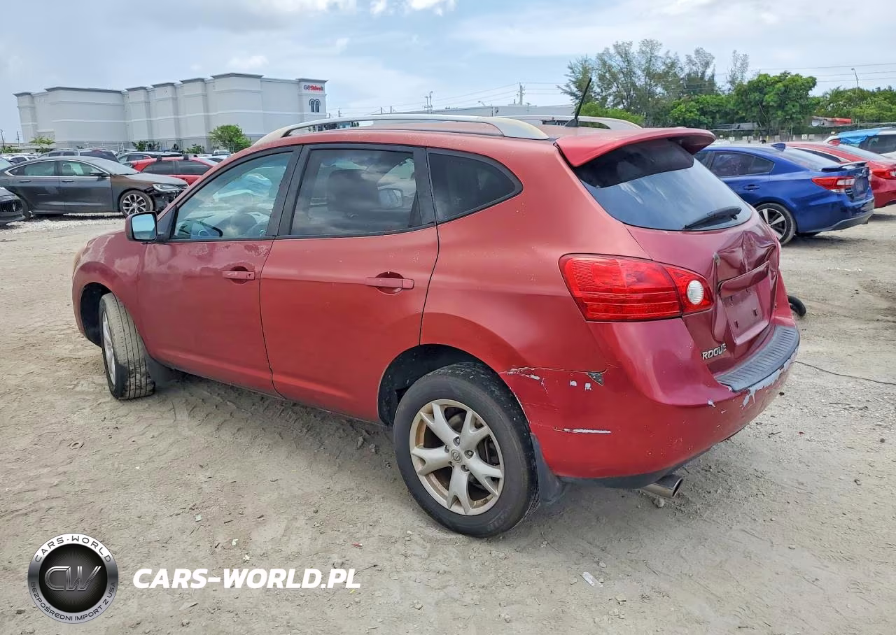 2008 Nissan Rogue S VIN:JN8AS58T68W013195 - 2