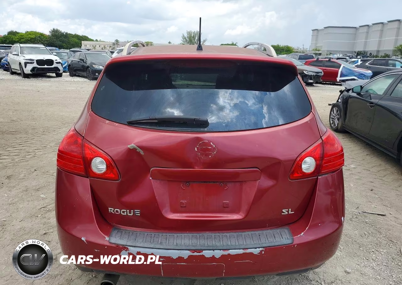 2008 Nissan Rogue S VIN:JN8AS58T68W013195 - 6