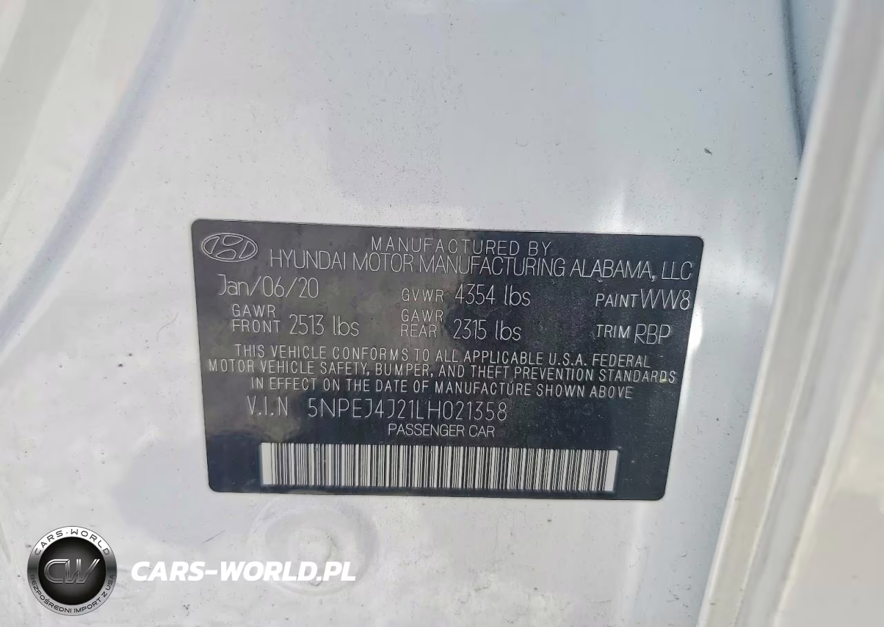 2020 Hyundai Sonata Sel Plus VIN:5NPEJ4J21LH021358 - 13