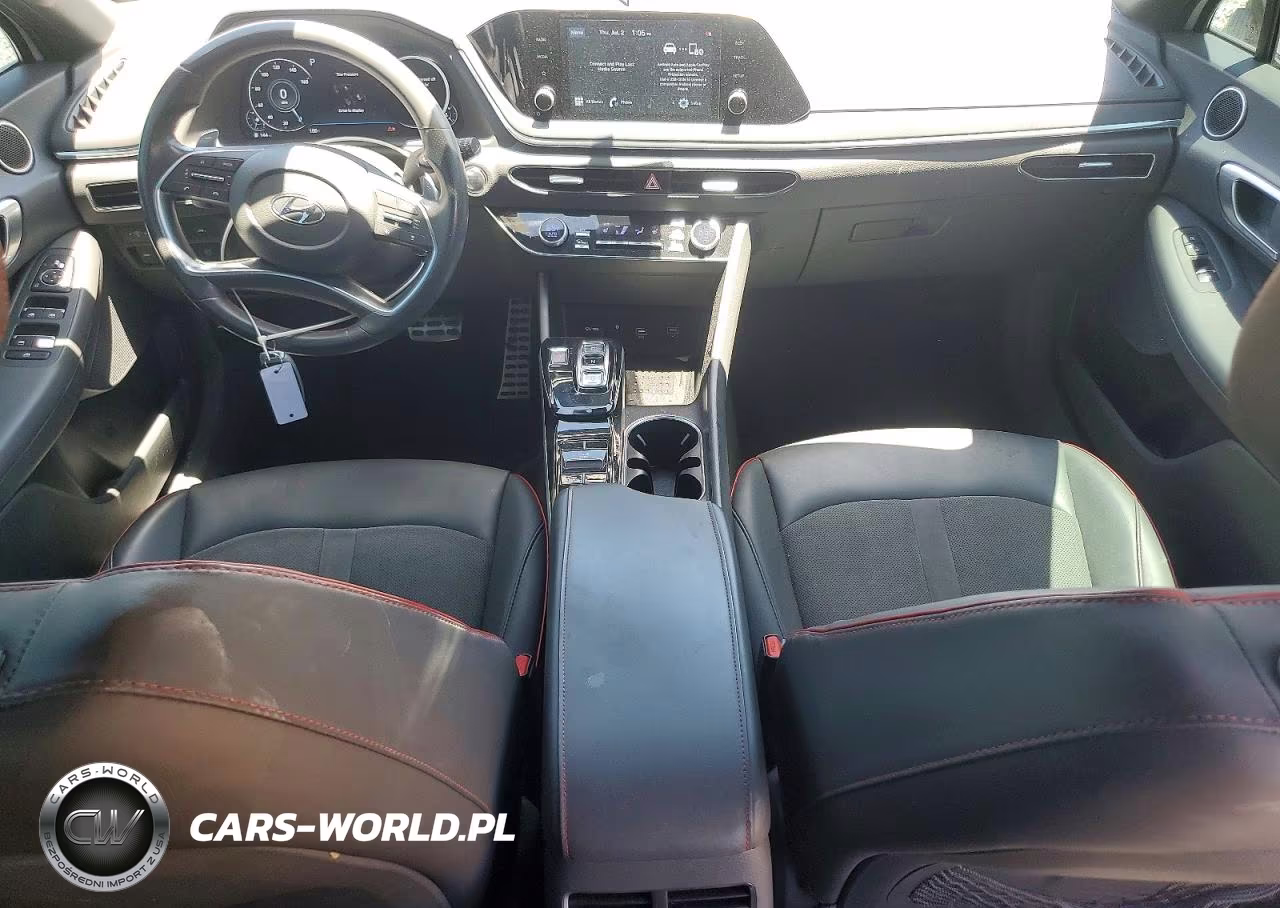 2020 Hyundai Sonata Sel Plus VIN:5NPEJ4J21LH021358 - 8