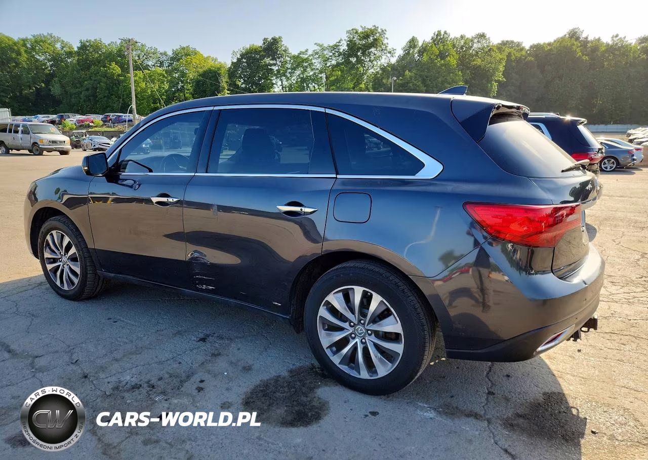 2014 Acura Mdx Technology VIN:5FRYD4H48EB017657 - 2