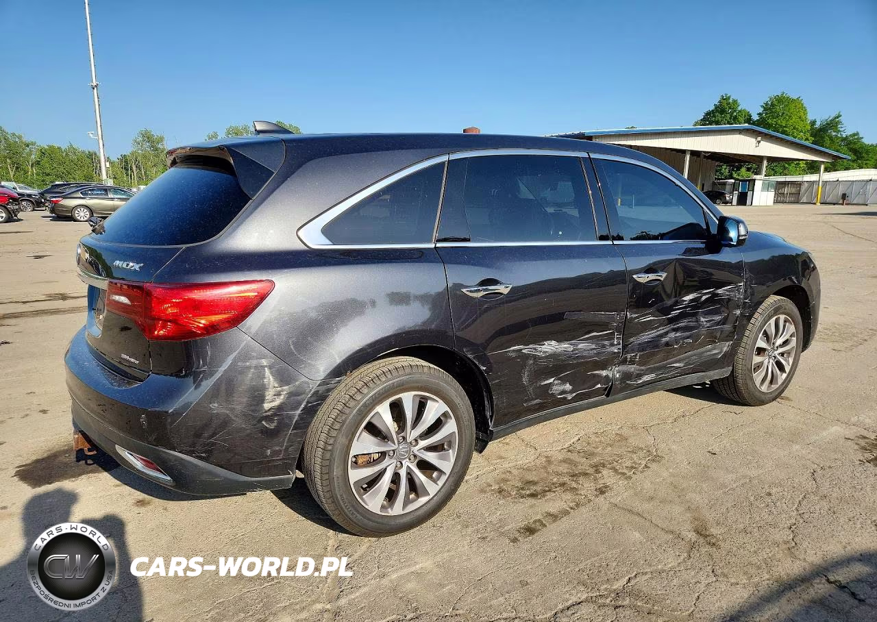 2014 Acura Mdx Technology VIN:5FRYD4H48EB017657 - 3