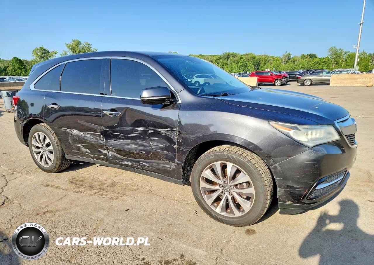 2014 Acura Mdx Technology VIN:5FRYD4H48EB017657 - 4