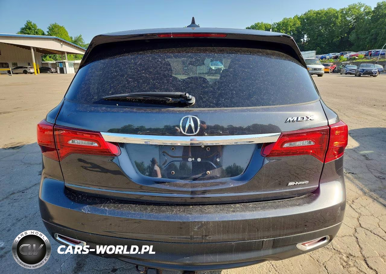 2014 Acura Mdx Technology VIN:5FRYD4H48EB017657 - 6