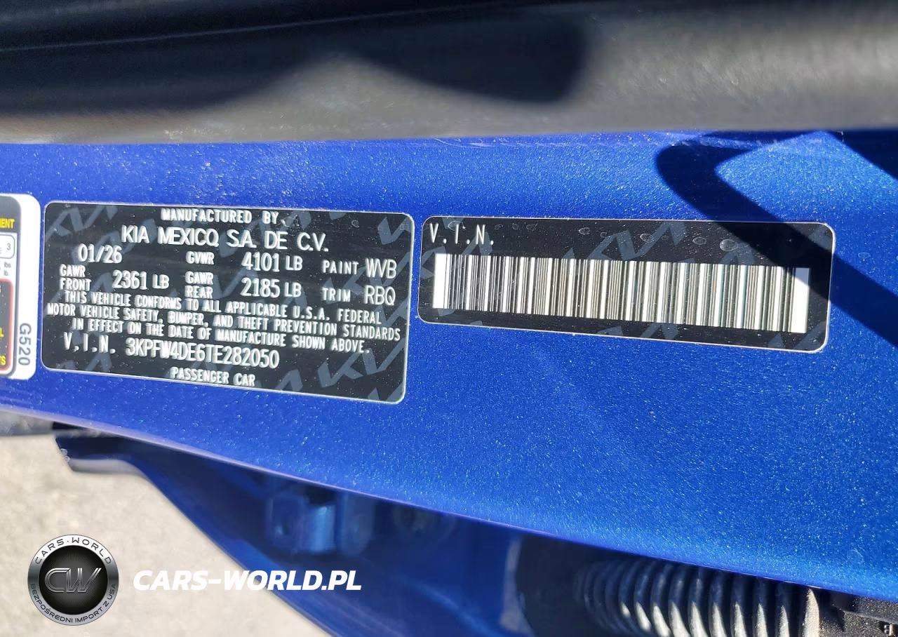 2026 Kia K4 Gt Line VIN:3KPFW4DE6TE282050 - 12