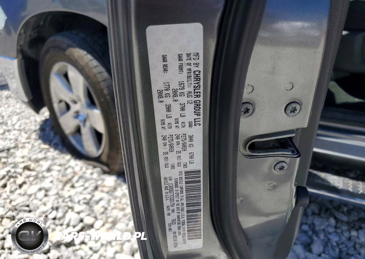 2012 Ram 1500 Slt VIN:1C6RD6GT7CS331754 - 12