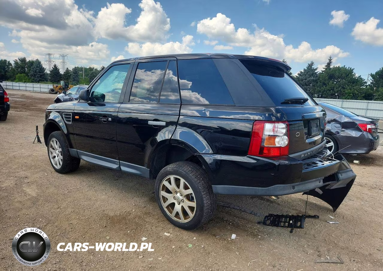 2008 Land Rover Range Rover Sport Hse VIN:SALSK25408A186258 - 2
