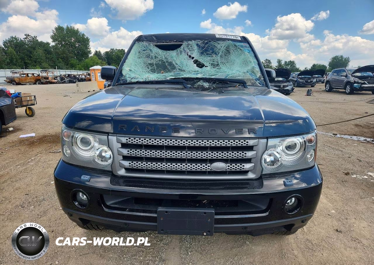 2008 Land Rover Range Rover Sport Hse VIN:SALSK25408A186258 - 5