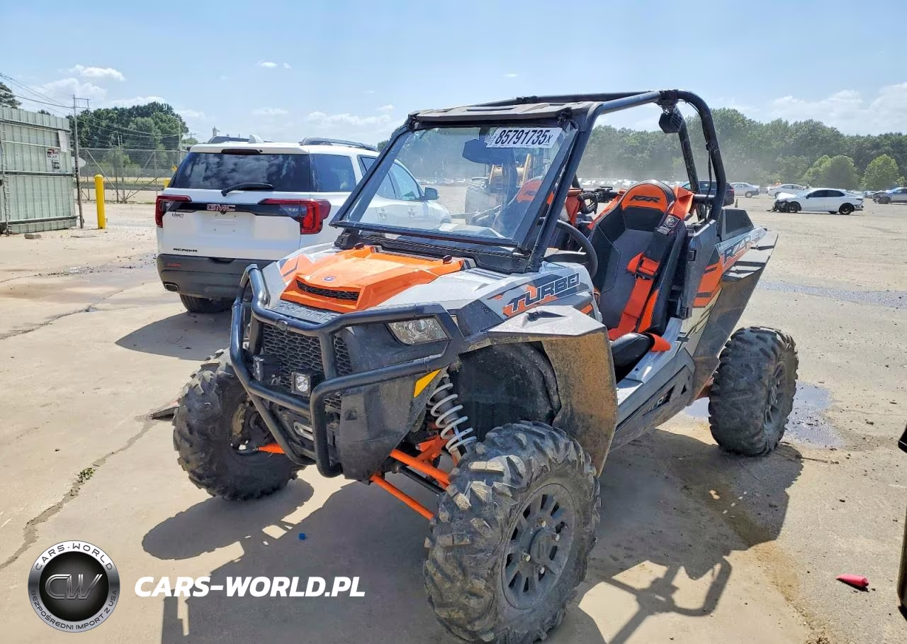 2018 Polaris Rzr Turbo Utility Vehicle VIN:3NSVDE925JF947743 - 2