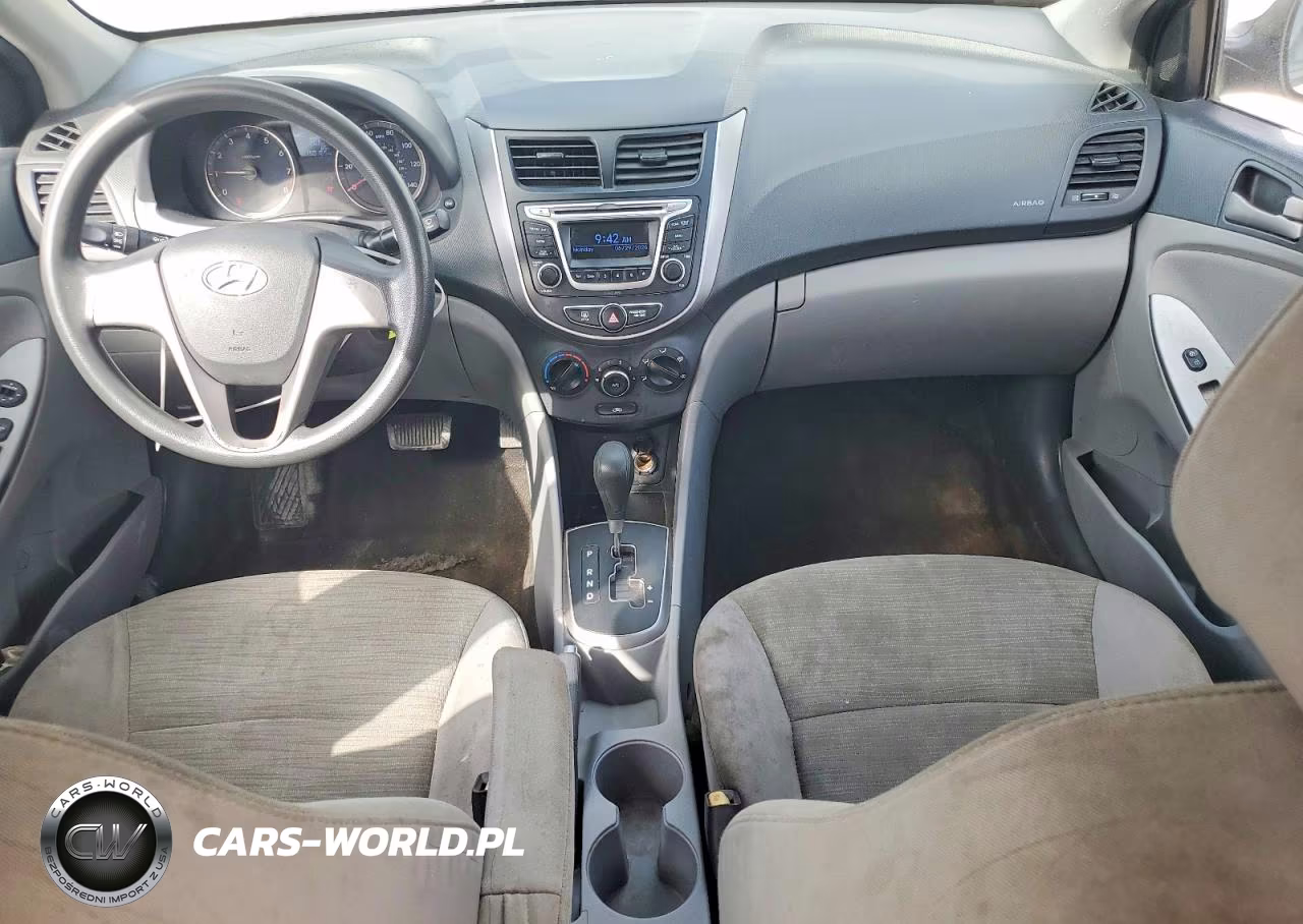 2015 Hyundai Accent Gls VIN:KMHCT4AE3FU817174 - 8