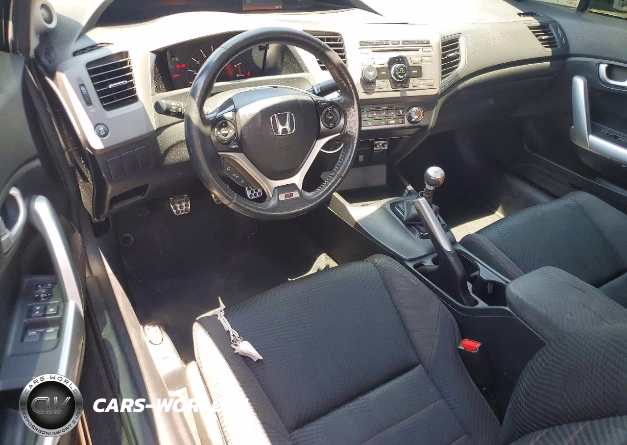 2012 Honda Civic Si VIN:2HGFG4A57CH700865 - 8