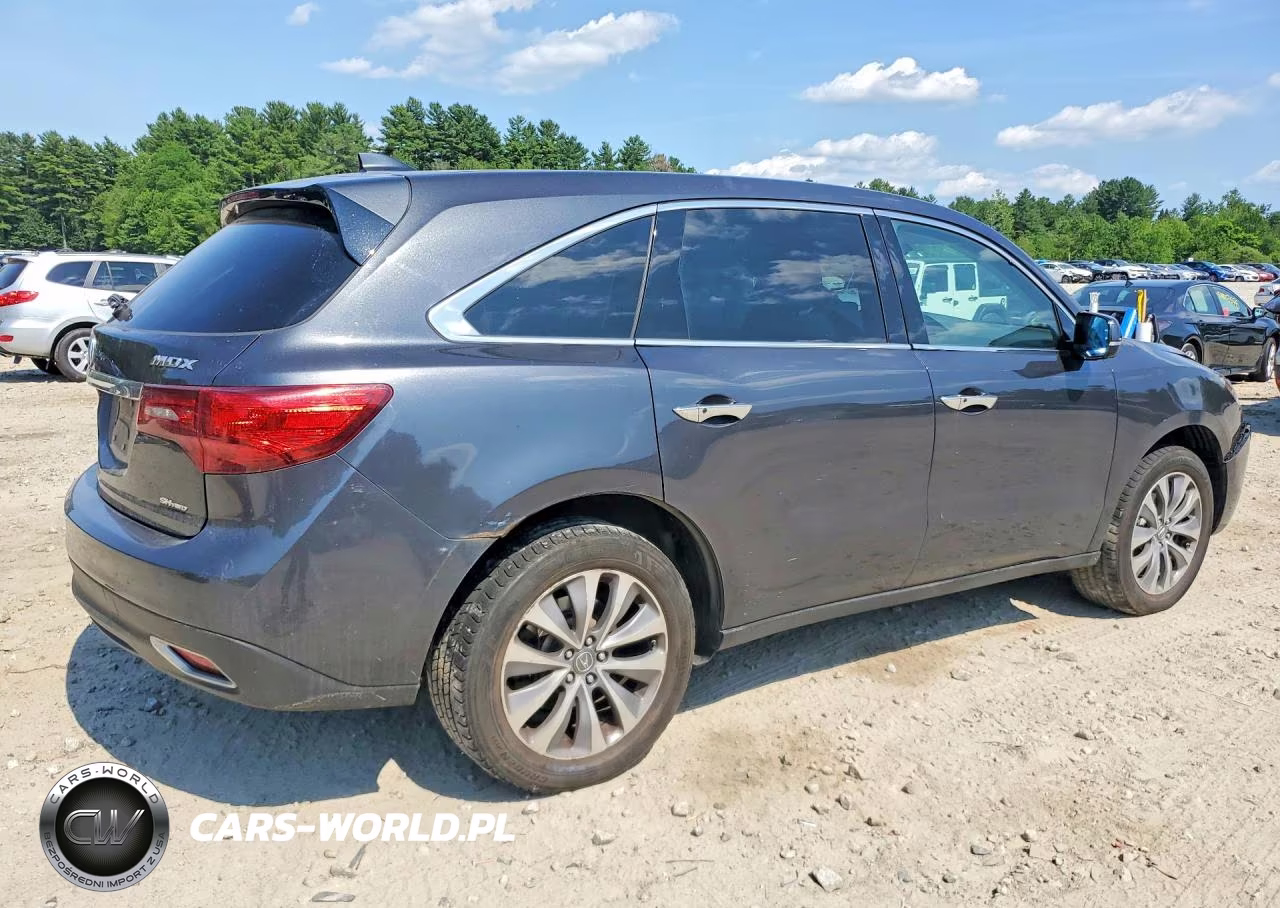 2014 Acura Mdx Technology VIN:5FRYD4H67EB017781 - 3