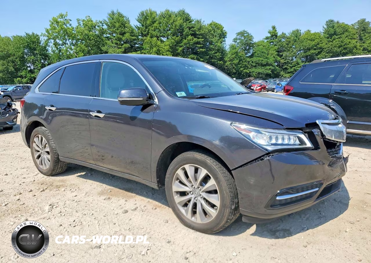 2014 Acura Mdx Technology VIN:5FRYD4H67EB017781 - 4