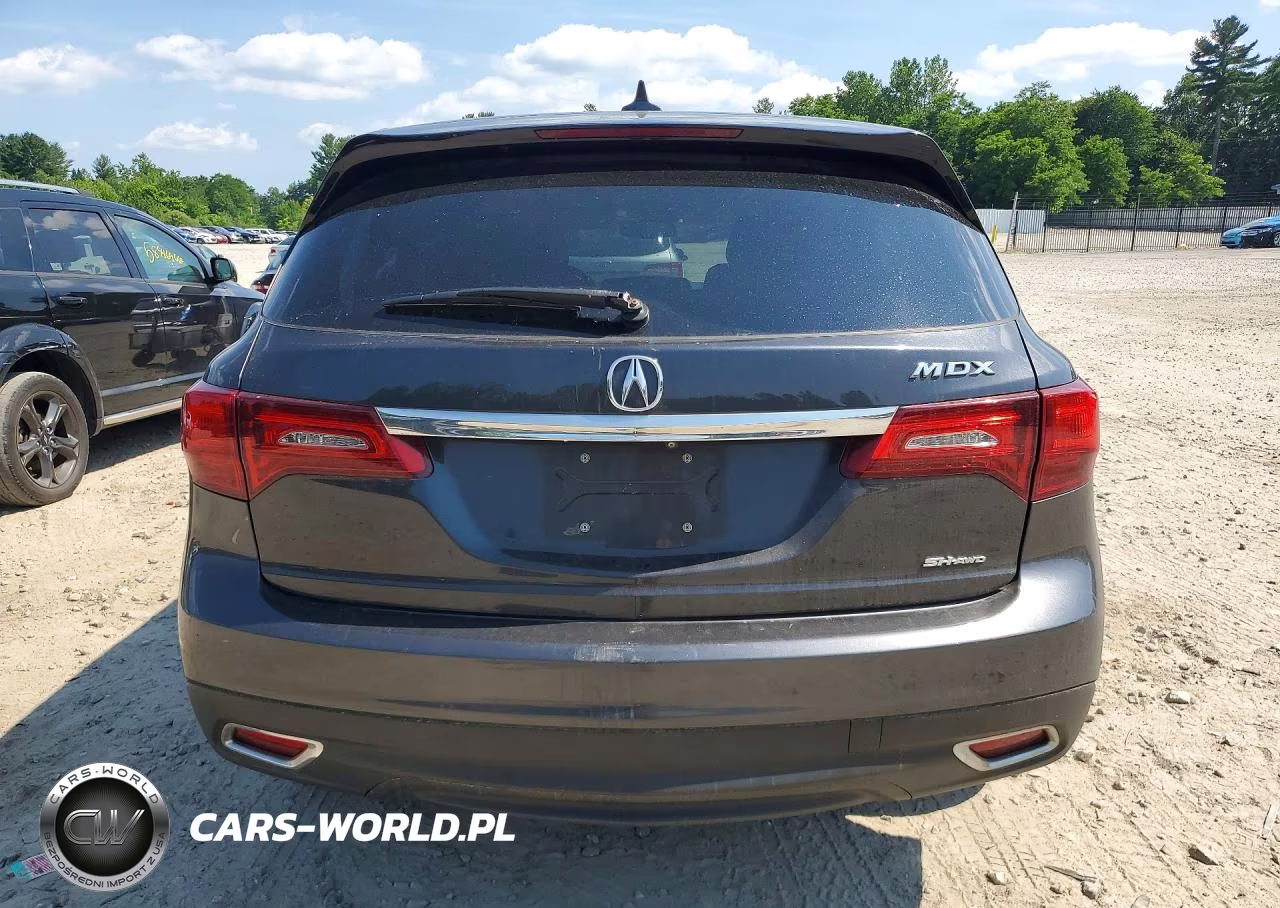 2014 Acura Mdx Technology VIN:5FRYD4H67EB017781 - 6
