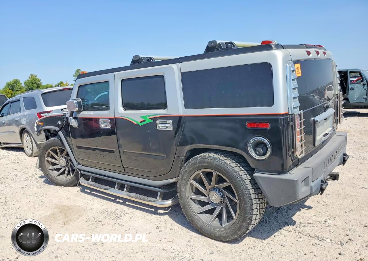 2003 Hummer H2 VIN:5GRGN23U03H134649 - 2