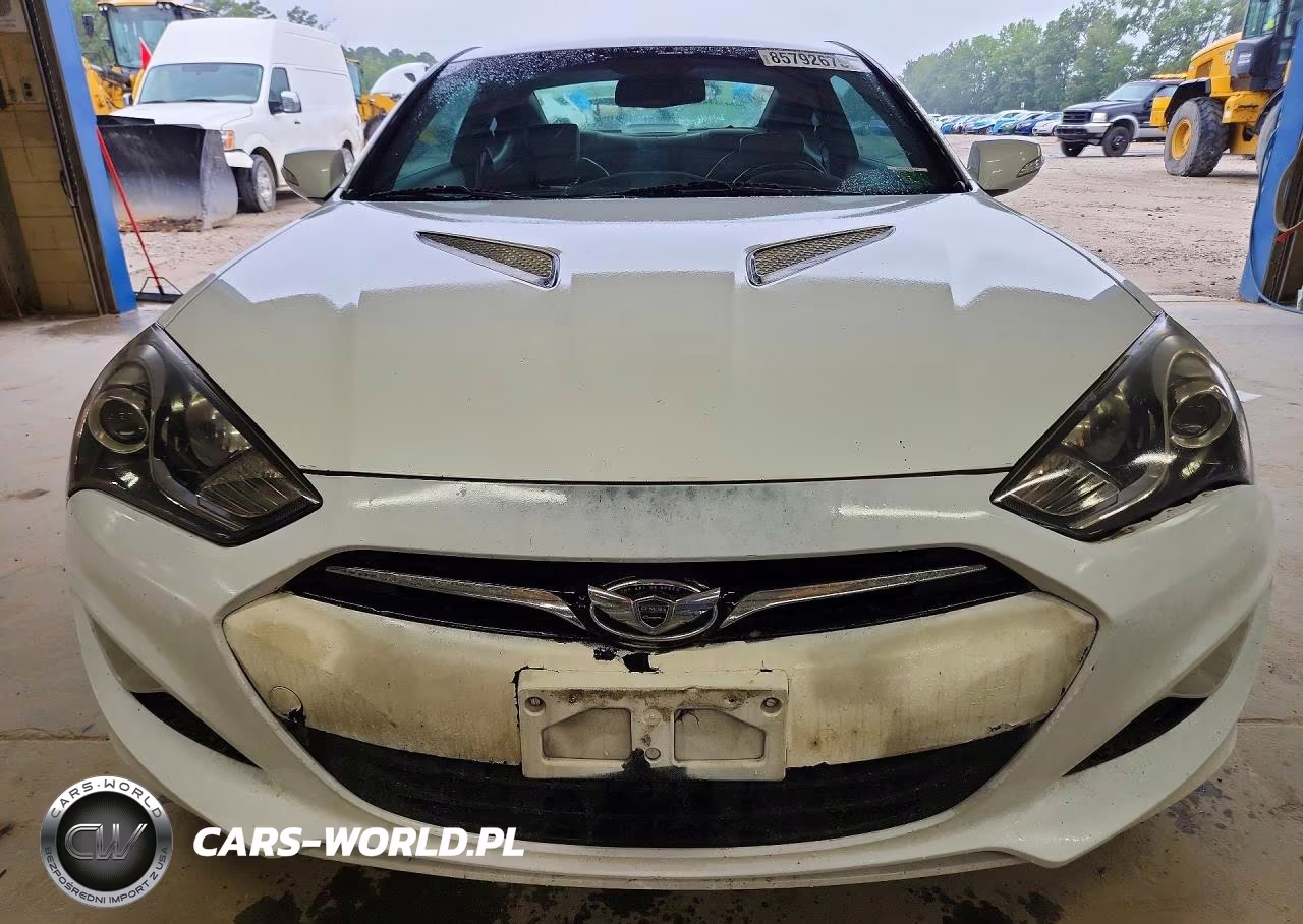 2014 Hyundai Genesis Coupe 3.8L VIN:KMHHU6KJ3EU116837 - 5