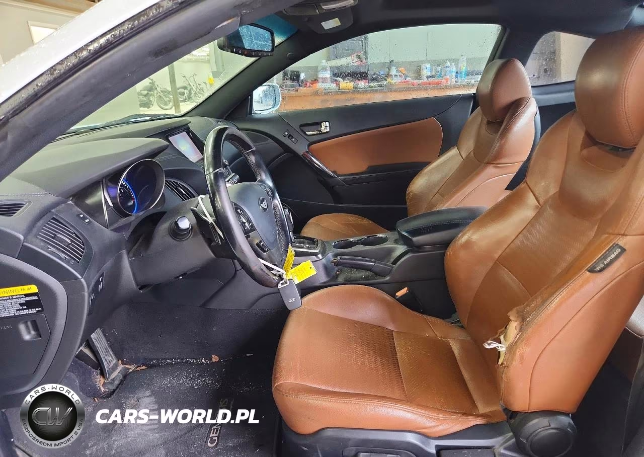 2014 Hyundai Genesis Coupe 3.8L VIN:KMHHU6KJ3EU116837 - 7