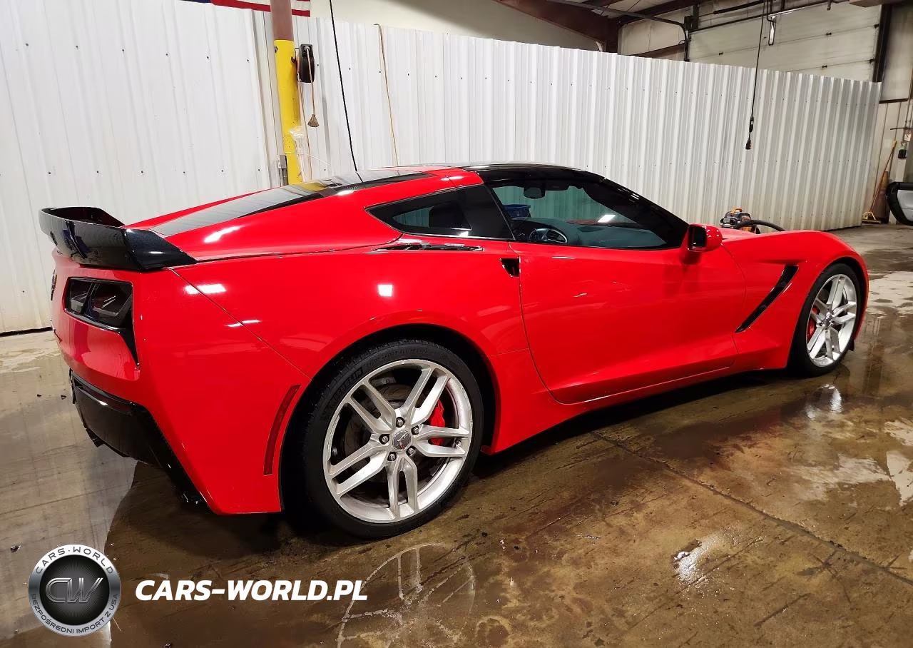 2014 Chevrolet Corvette Stingray Z51 3Lt VIN:1G1YL2D76E5108493 - 3
