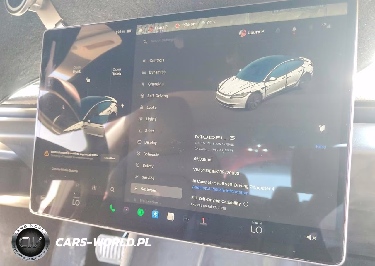 2024 Tesla Model 3 VIN:5YJ3E1EB1RF770835 - 9