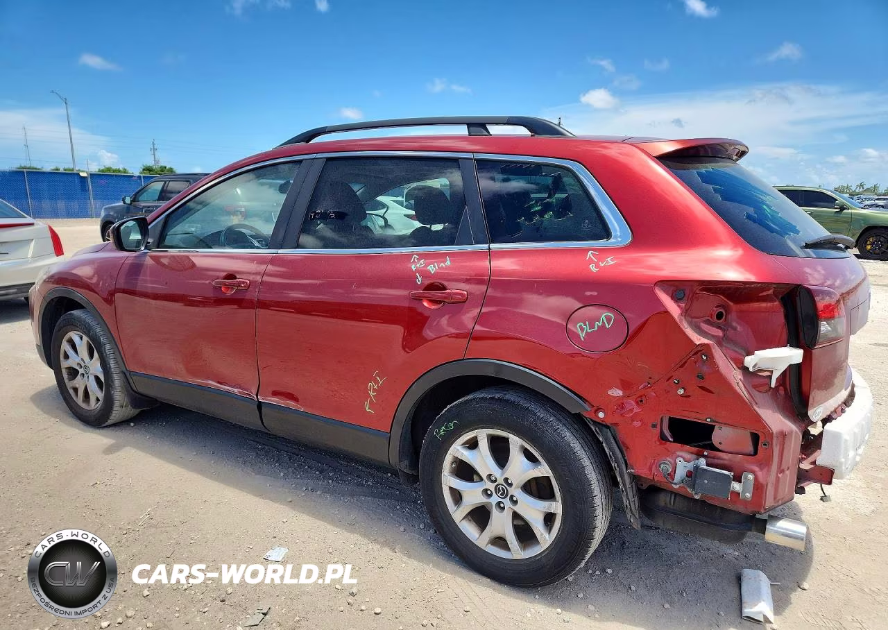 2014 Mazda Cx-9 Touring VIN:JM3TB3CVXE0430018 - 2