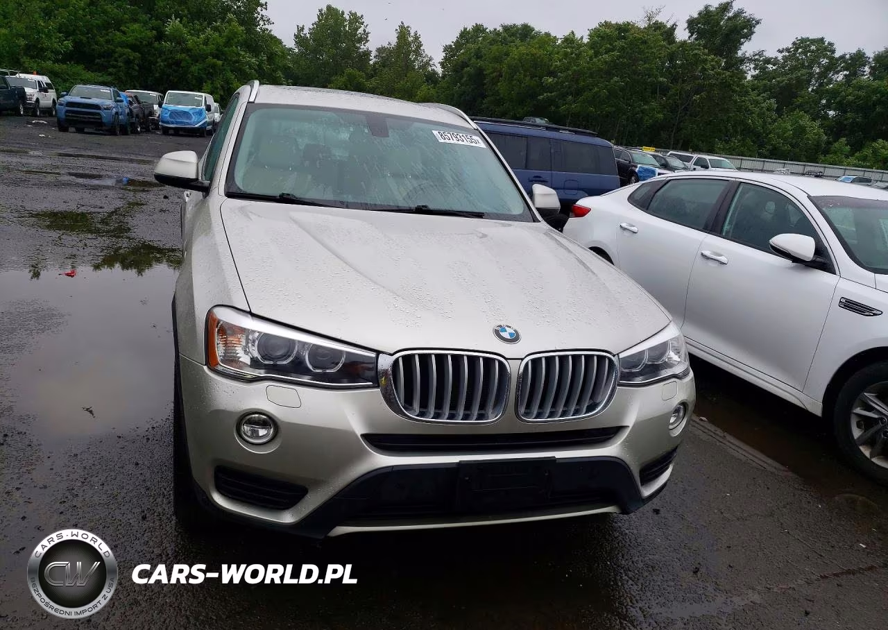2015 BMW X3 xDrive28I VIN:5UXWX9C51F0D49101 - 5