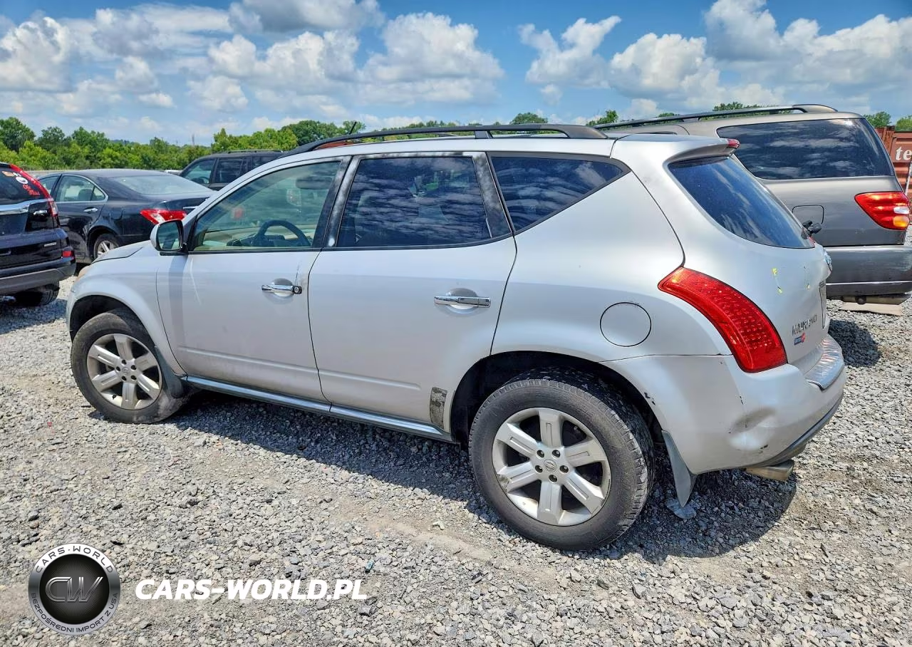 2006 Nissan Murano S VIN:JN8AZ08T86W408488 - 2