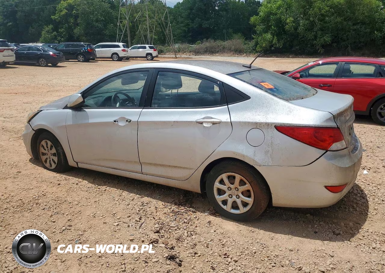 2014 Hyundai Accent Gls VIN:KMHCT4AE4EU665680 - 2
