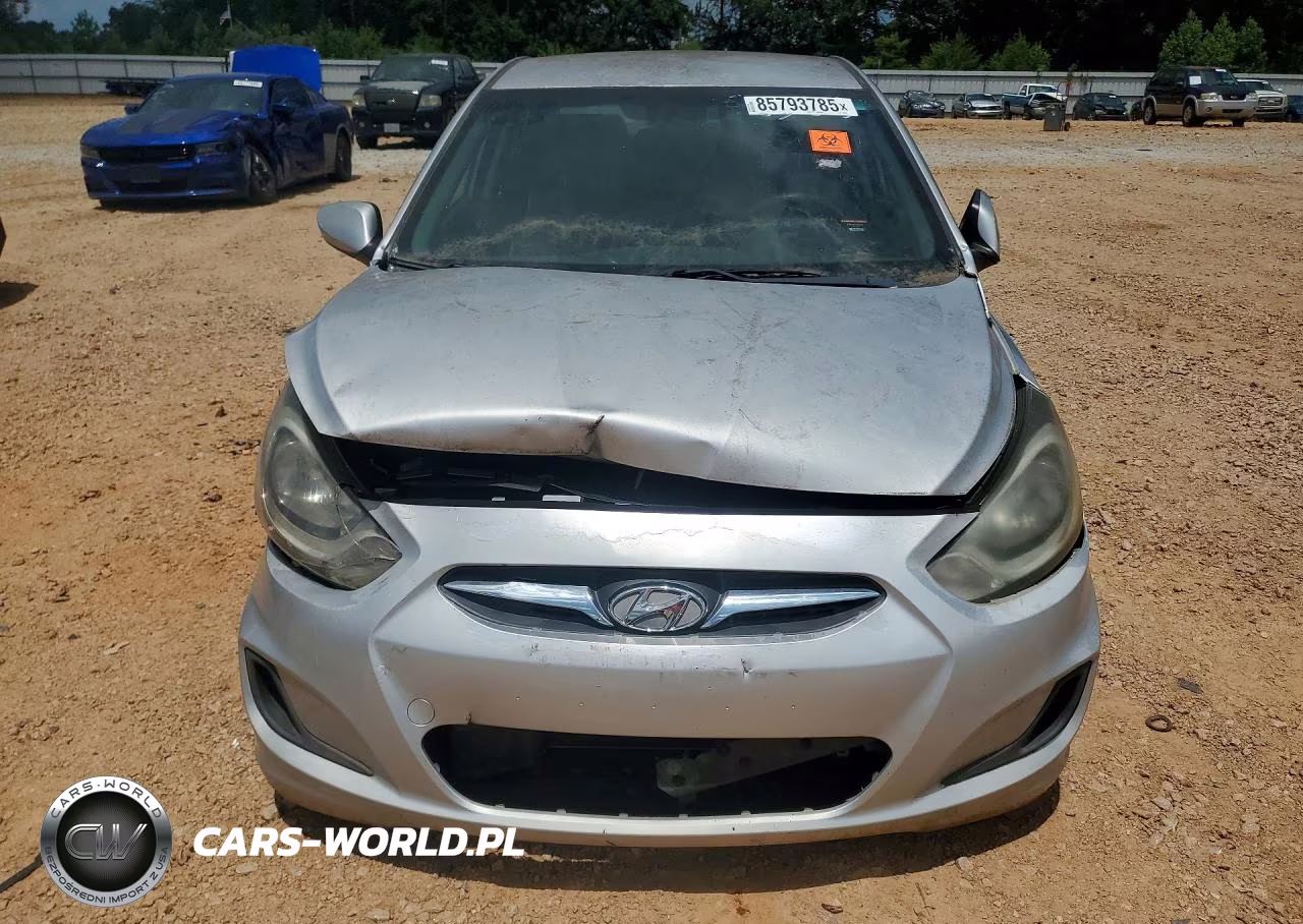 2014 Hyundai Accent Gls VIN:KMHCT4AE4EU665680 - 5